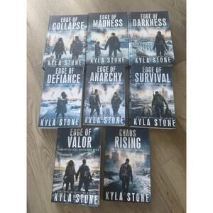 Edge of Collapse Book Series 1-7 and Prequel by Kyla Stone Like New Condition